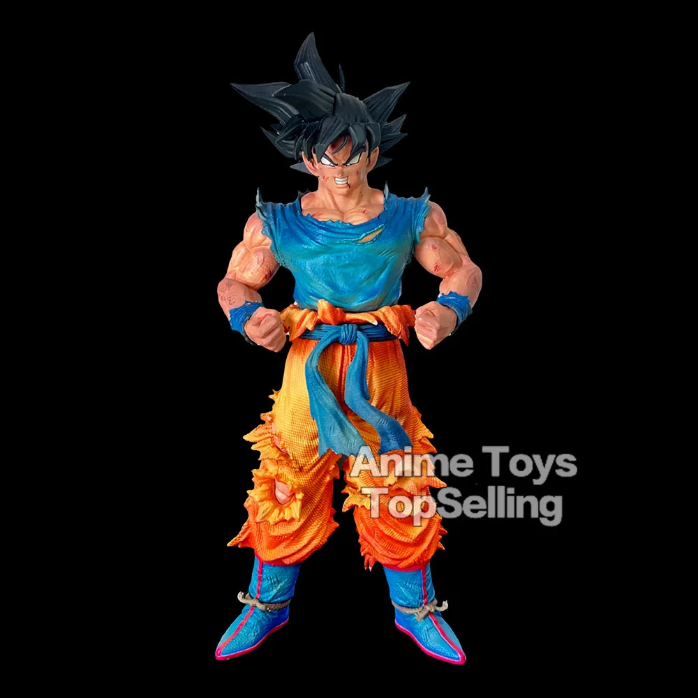 27-28cm Anime Dragon Ball Figure Super Saiyan Goku Action Figure Pvc Statue Collection Model Toys for Children Gifts