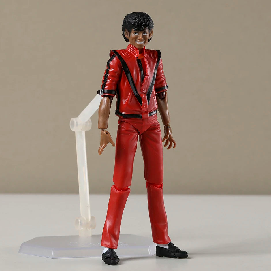 MJ Thriller Ver. Movable Assemble Action Figure Figurine Model Toy