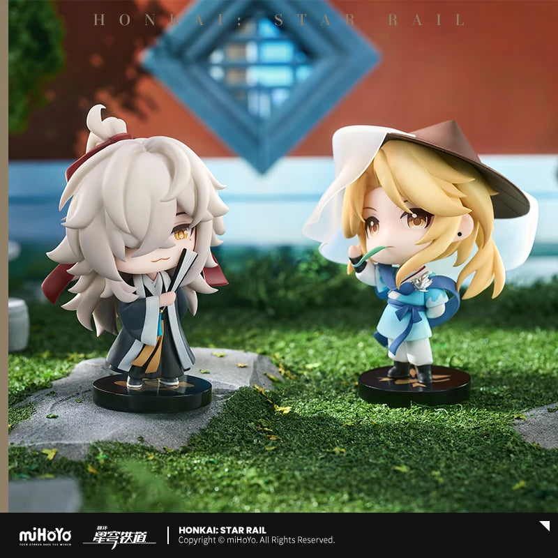 Mihoyo Honkai：Star Rail Nameless Guest'S Medal Series Blind Box Egg Jing Yuan Sampo Koski Desktop Ornament Decoration Kids Gift