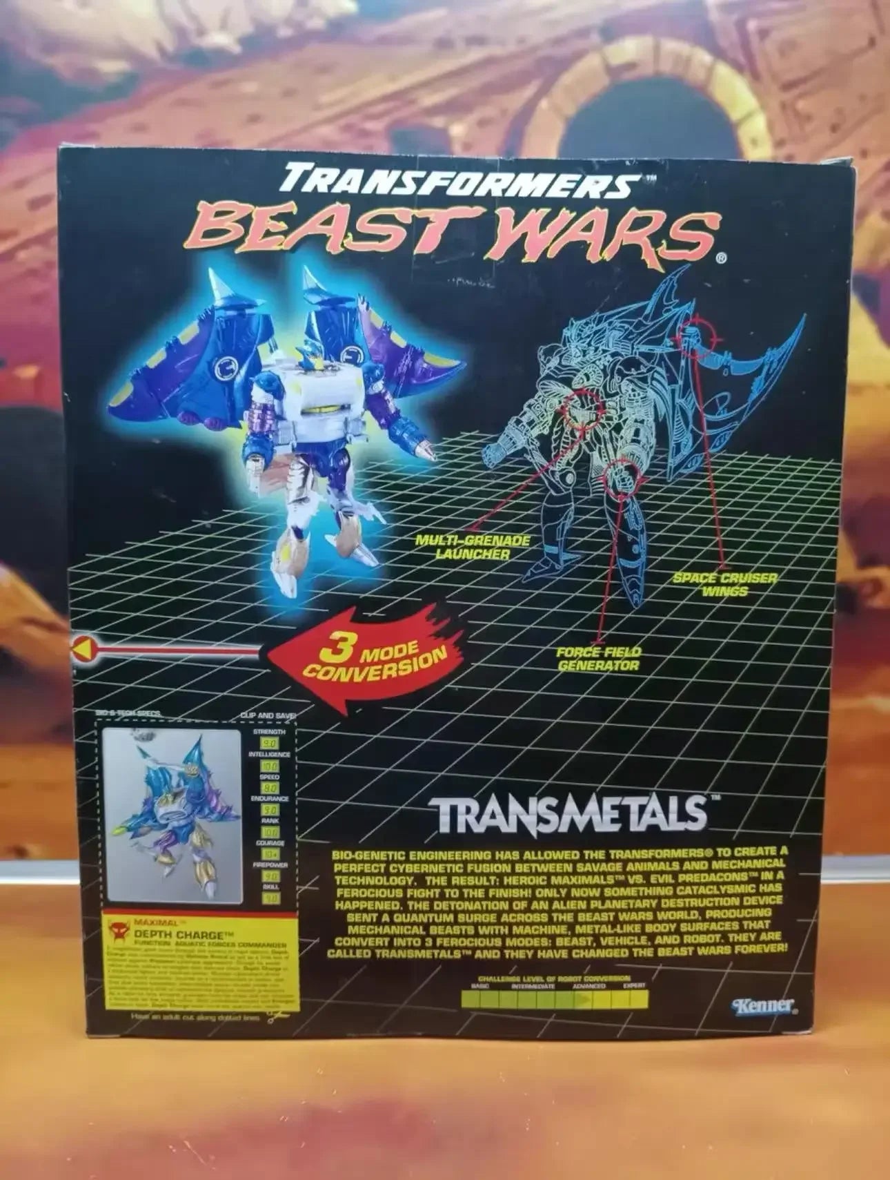 Ultra Class Beast Wars BW98-01 Transforming Devilfish Action Collectible Model Assemble Toys Gift