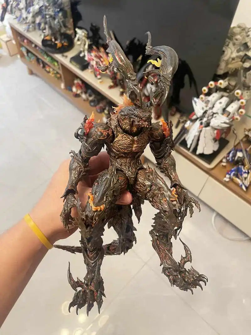 32 cm große, originale Final Fantasy 16 FF16 Ifrit Actionfigur – Spielfigur, Sammlerstück, Tischdekoration, Geburtstagsgeschenk