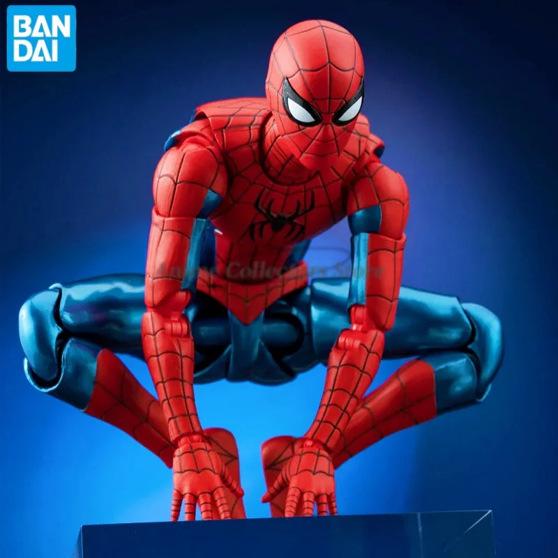 Original SH Figuarts SHF Spider Man 2099 Spider Man Across The Spider Verse Anime Character Toy Model Ornaments Collection