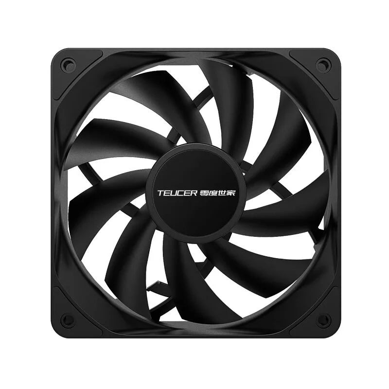 Teucer 12cm Chassis Fan PWM Control 1800rpm Silent Computer Case CPU Cooler Heatsink Ventilador Water Radiator 120mm Cooling Fan