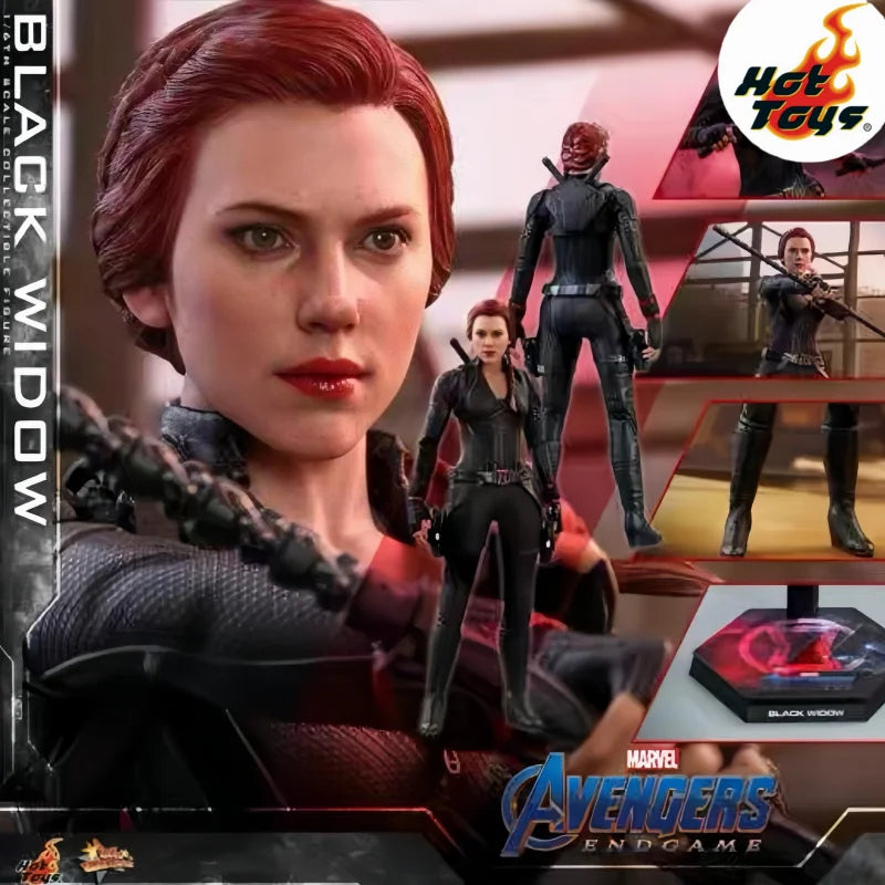 In Stock Hot Toys Avengers 4 Scarlett Black Widow 7.0 HT 1/6 MMS533 Action Figure Joint Movable Toy Birthday Collection Gift Toy