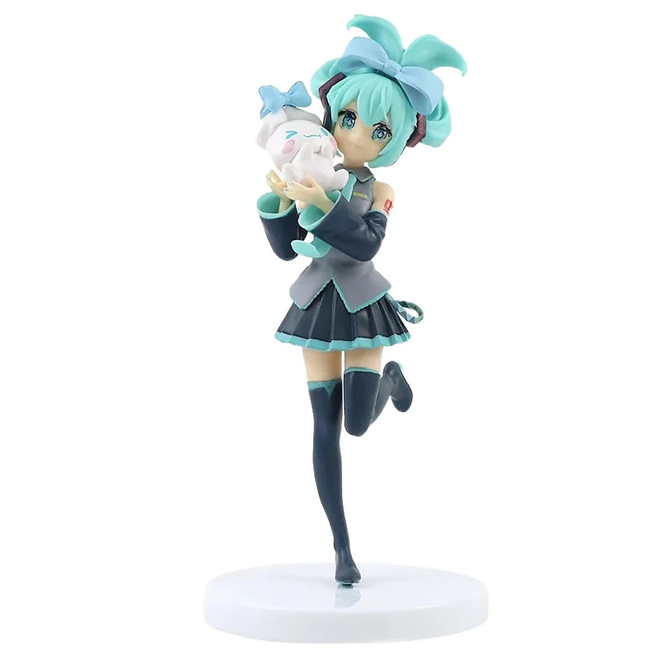 In Stock Hatsune Miku Anime Figure Fashion Subclture Miku Action Figure Christmas Gift PVC Collection Model Kawaii Girl Doll Toy