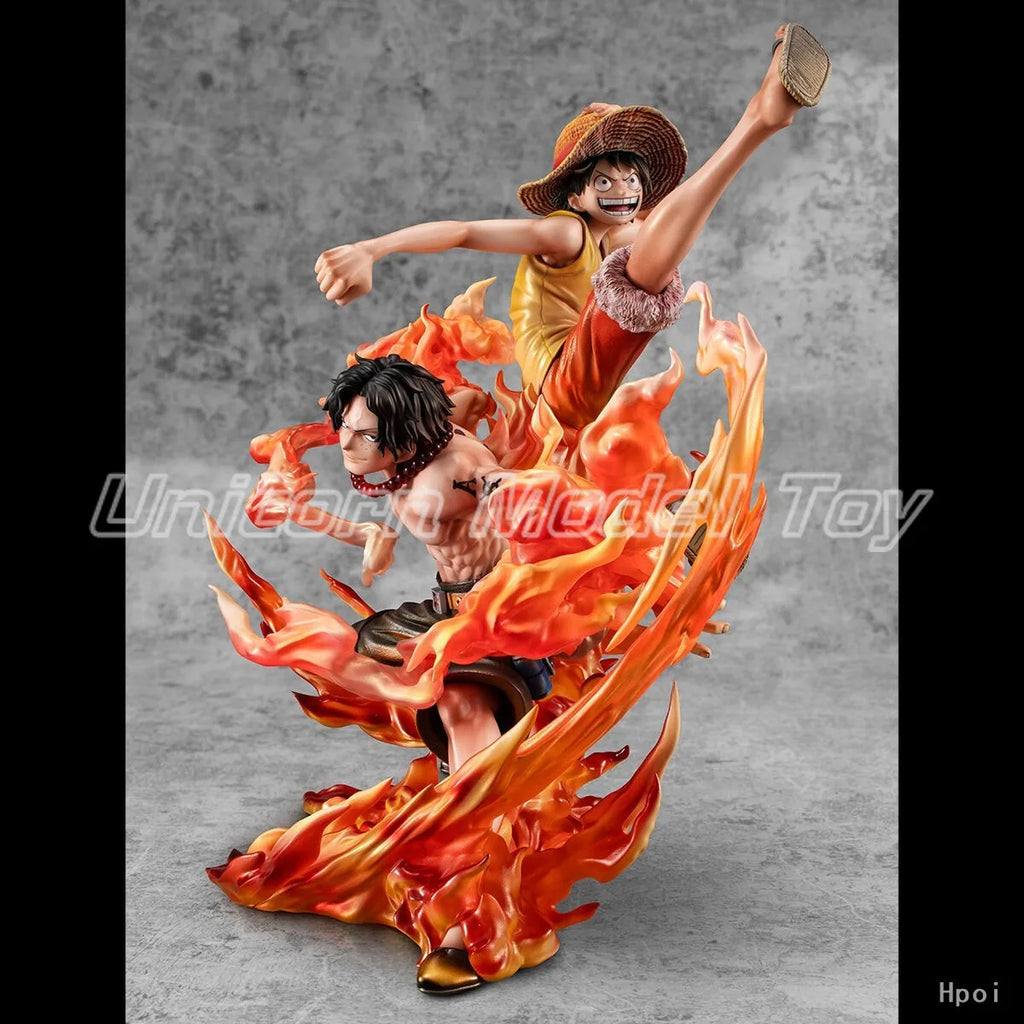 【UA】MegaHouse ONE PIECE Monkey D. Luffy PORTGAS.D.ACE Anime Figure Model Collection