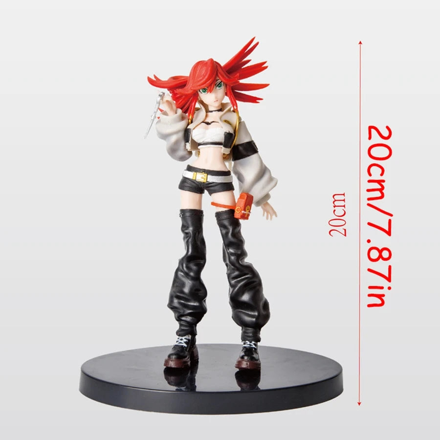 21 cm/8,27 in GACHIAKUTA Anime Figur GACHI AKUTA Rudo/Riyo Action Figur Enjin/Zanka Figur PVC Erwachsene Sammlung Modell Puppe Spielzeug