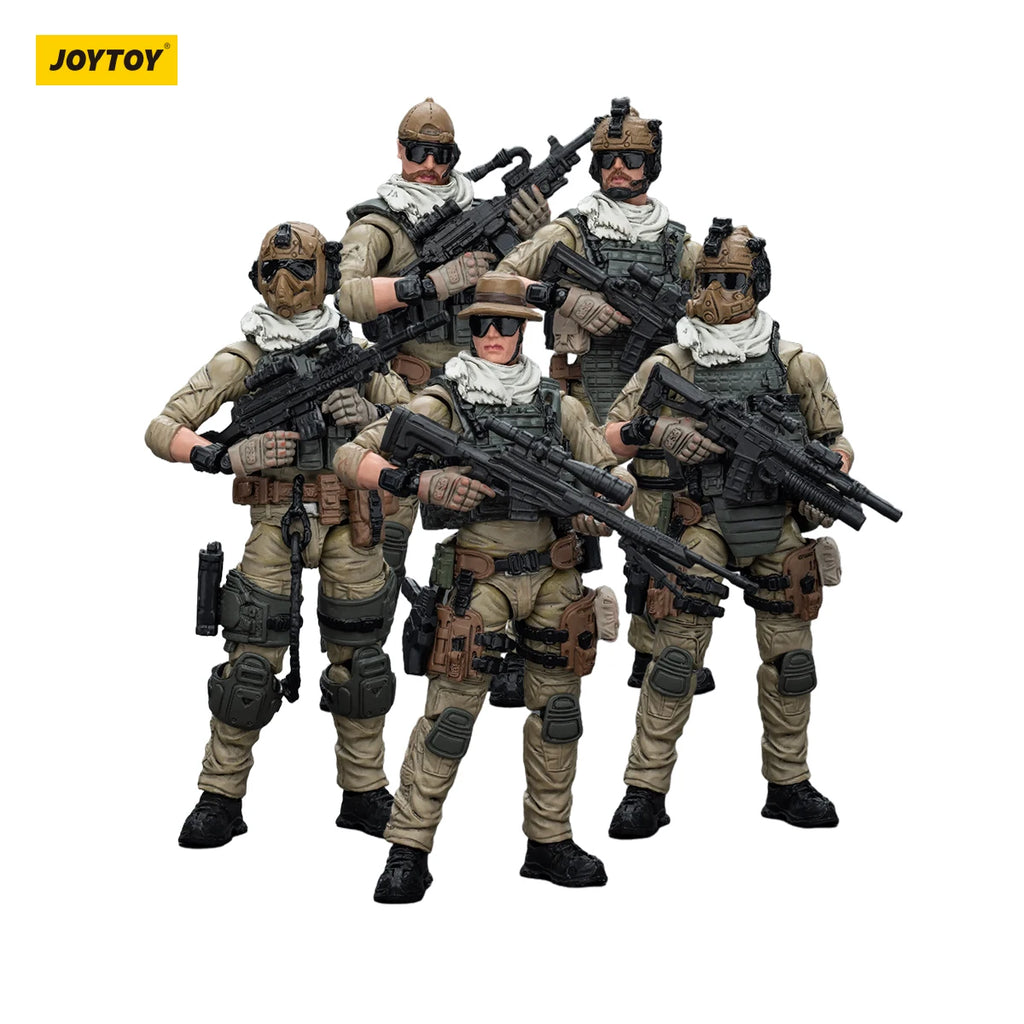 [IN-STOCK]JOYTOY Hardcore Coldpla Action Figure 1/18 U.S. Army Delta Assault Squad 5PCS Model birthday
