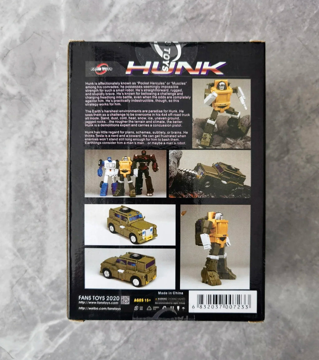 Transformation Toys Gift Fantasy FT FT FT42 FT-42 BRAWN HUNK MP, Robot Action Graphics Character Model Toy Gift Collection