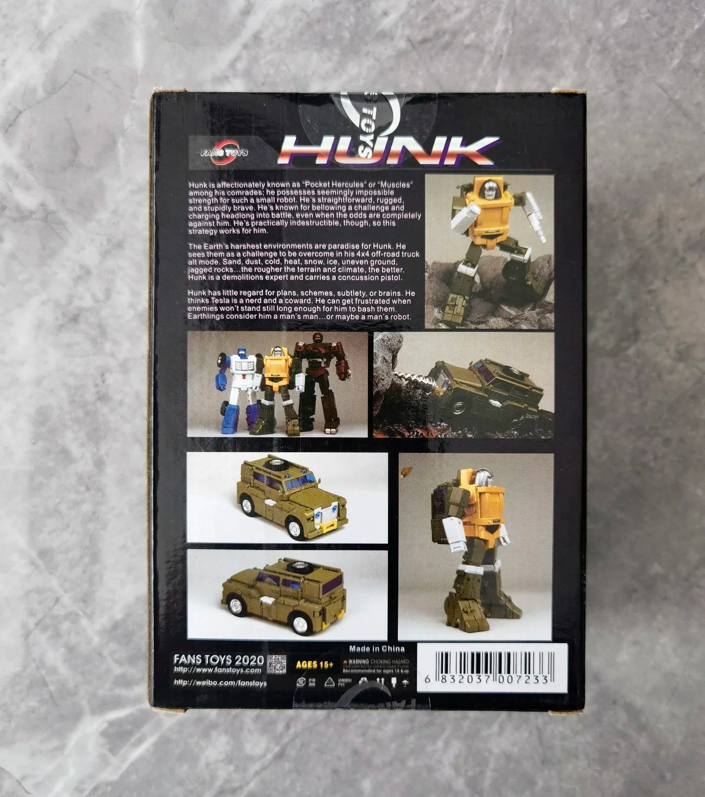 Transformation Toys Gift Fantasy FT FT FT42 FT-42 BRAWN HUNK MP, Robot Action Graphics Character Model Toy Gift Collection