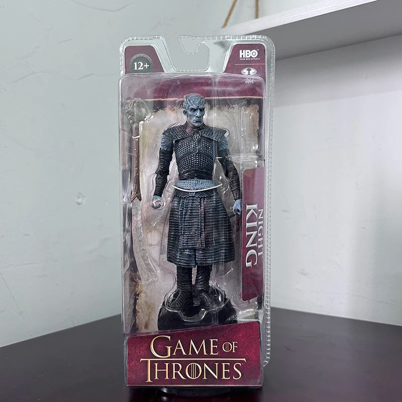Jon Snow Night King Daenerys Targaryen Frost Wyrm Viserion Black Ice Dragon Rhaegal Action Figure Model Toys Desktop Decoration