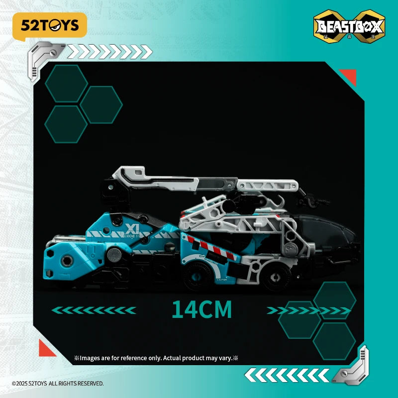 52TOYS InfinityBox IB-14 TOXOTES, Deformation Robot, Converting in Mecha and Cube, Action Figure, Collectible Gift