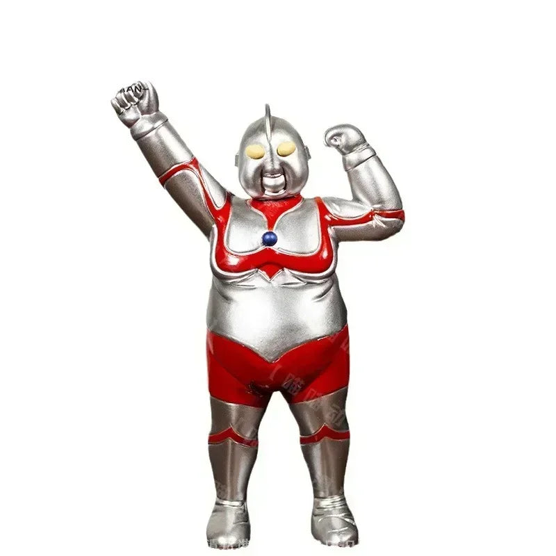 18cm U-Ultramans Anime Gk Ultraman Obesity Kawaii PVC Model Toy Doll Funny Handmade Cosplay room Decoration kids Birthday Gift