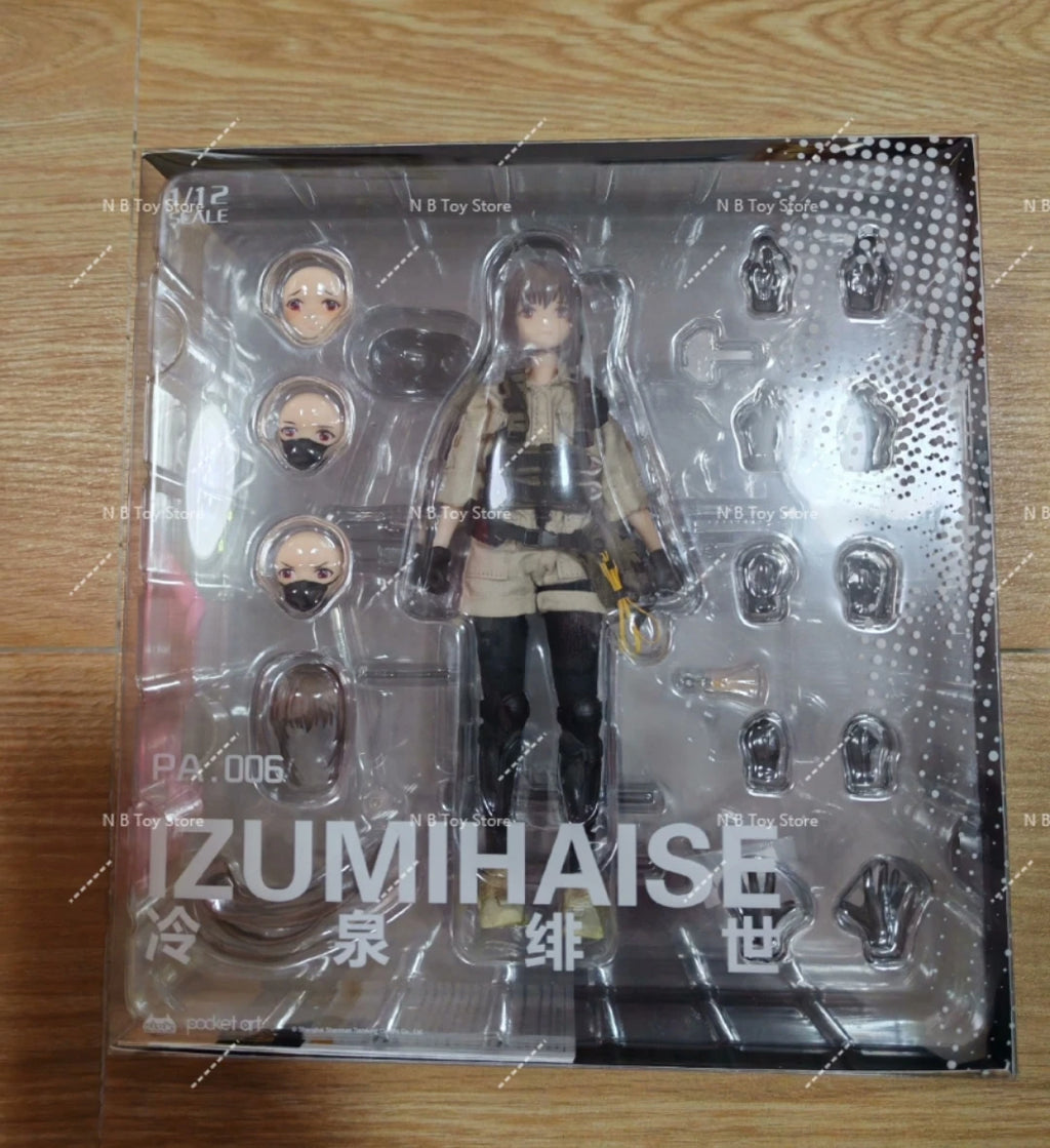 HASUKI - God Cat Jumping Original Pocket Art Series Demonic Witch Chun Handheld and Movable Humanoid Figures Collectible Model