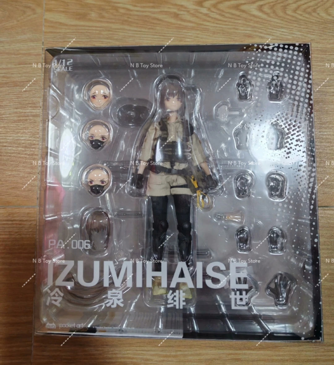 HASUKI - God Cat Jumping Original Pocket Art Series Demonic Witch Chun Handheld and Movable Humanoid Figures Collectible Model