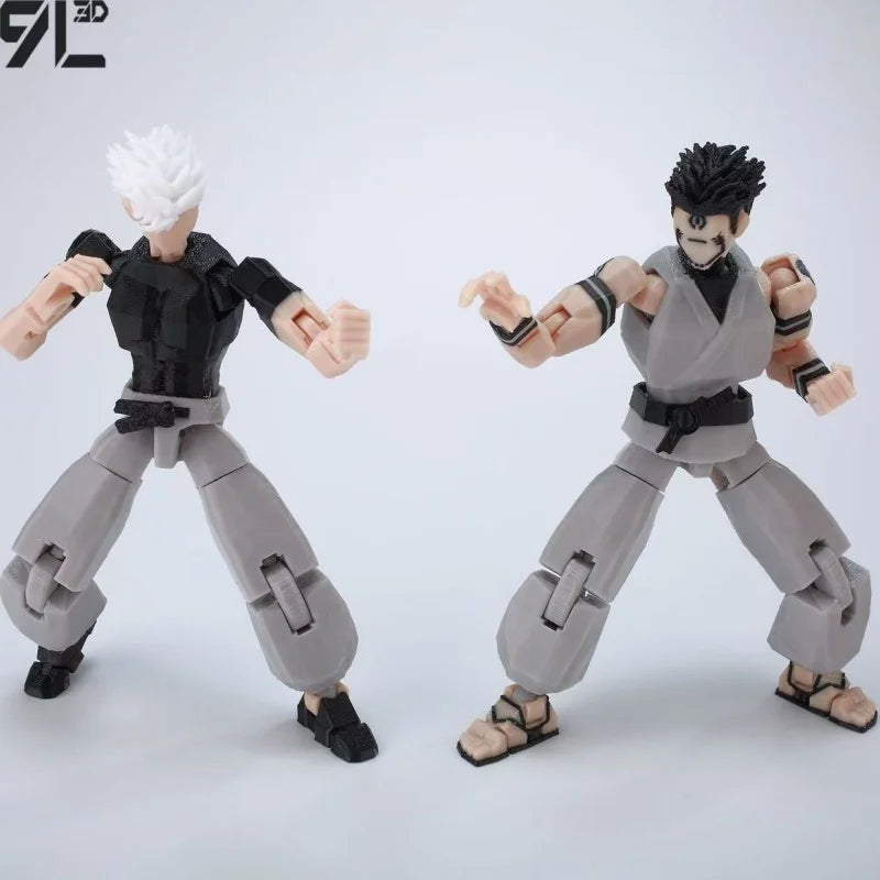 9l3d Lucky13 Gojo Sukuna Jujutsu Fushiguro Toji Gojo Satoru Action Figure Dummy13 T13 Multi-Jointed Collectible Titan13 Toys