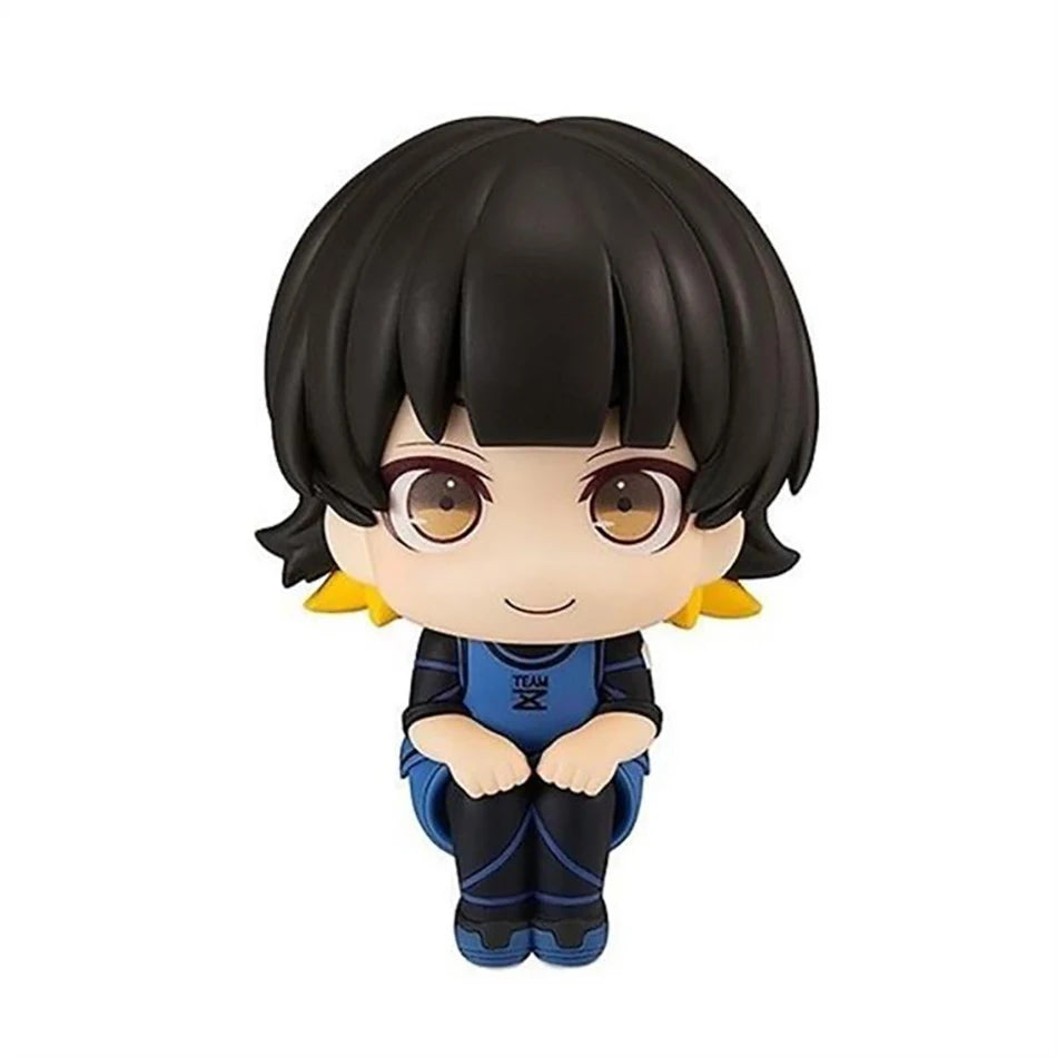10CM Q Version Blue Lock Anime Figure sagi Yoichi Chigiri Hyoma Nagi Seishiro Figures Collection Model Decoration Figurine Toys