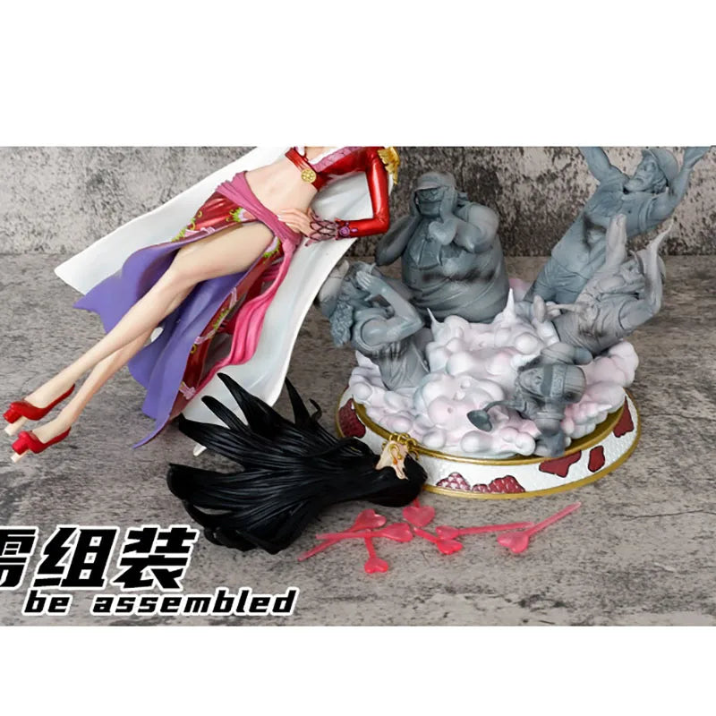 31cm Boa Hancock Figuras Anime One Piece Action Figure One Pieces Figurine Desktop Model Ornament GK Statue Peripheral Kids Gift