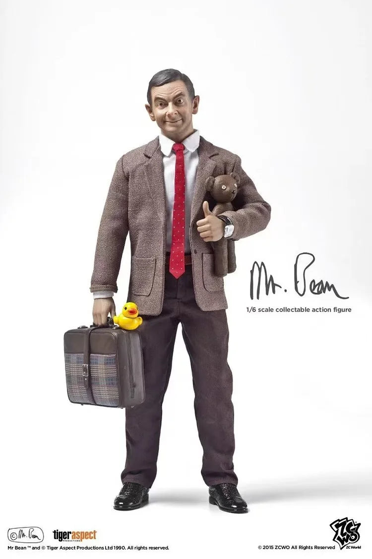 Original Genuine ZCWO Mr. Bean Movie Star MR BEAN 1/6 Action Figure Model Toy Gift Collection Statue Ornaments