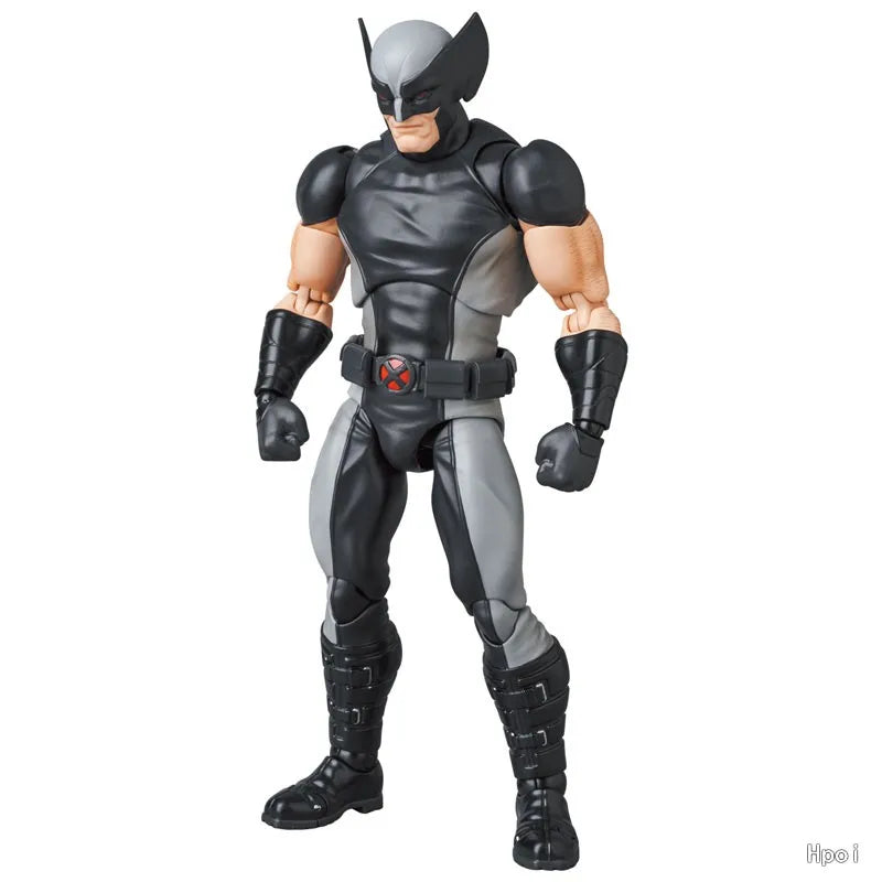 Mafex 171 Wolverine X-Force Ver 100% Original Anime Action Figure PVC Collectible Model Toy Gift for Fans