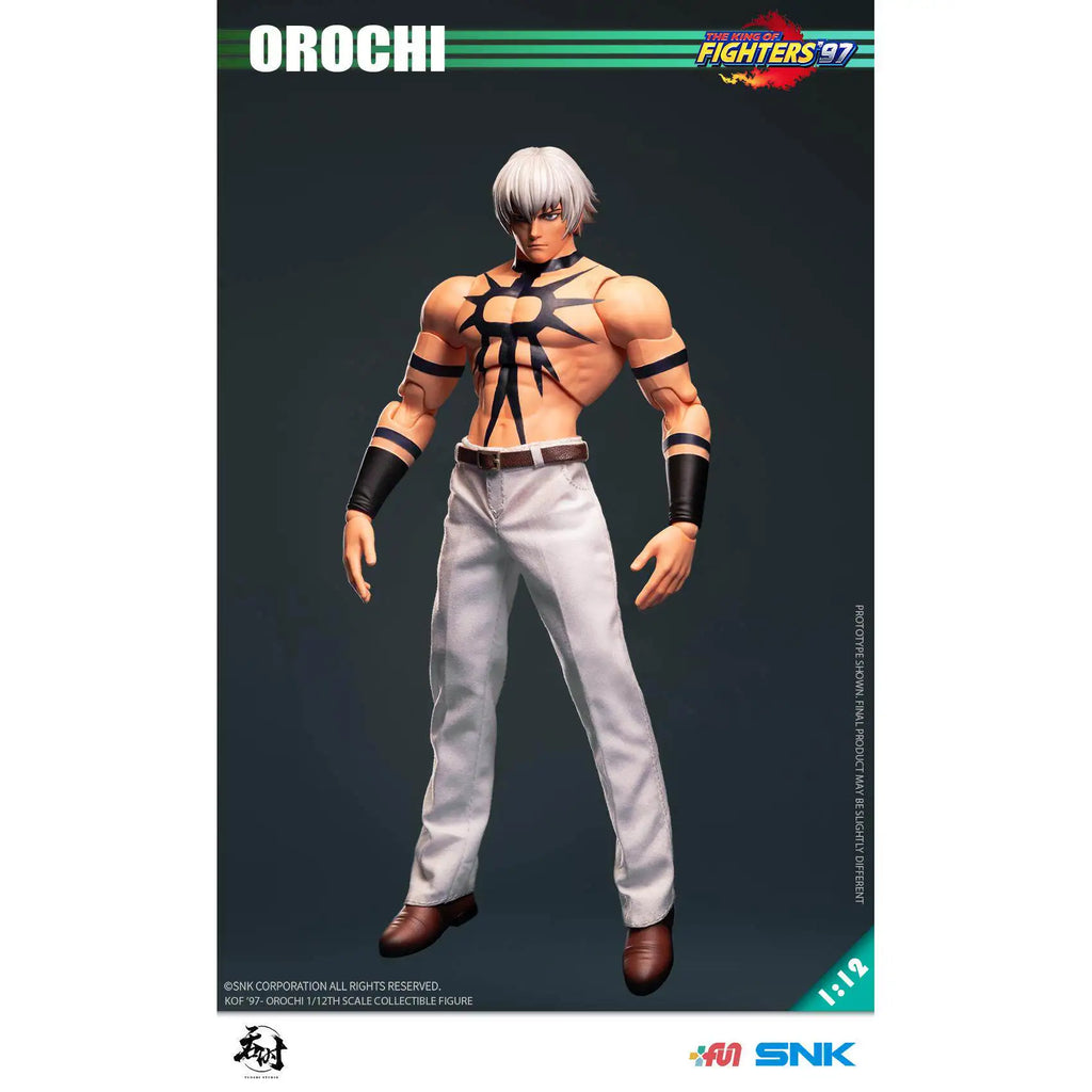 In Stock TunShi Studio TS-015 1/12 SHF The King of Fighters'97 Orochi Iori Yagami Anime Action Figures Toys Models PVC Gift