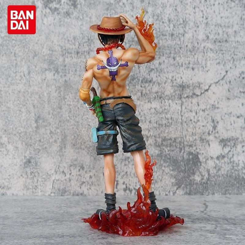 23cm Anime Ace Figure One Piece  Action Figurine PVC Collectible Statue Model Toys Gifts