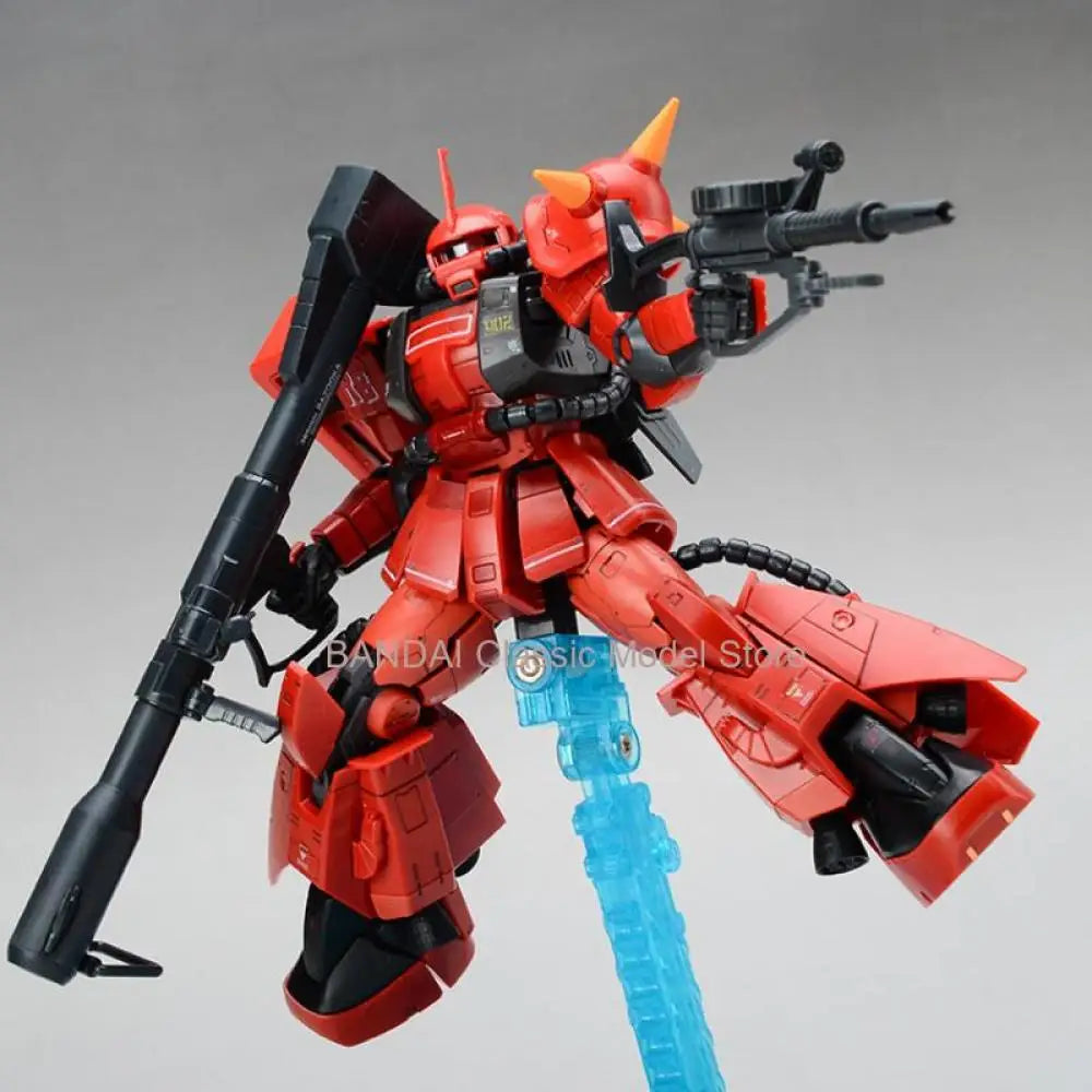 Bandai Gundam MS-06R-2 Zaku2 High Mobility Type Action Figures J.Ridden's Use Mobile Suit Variations Zaku Plastic Model Kit