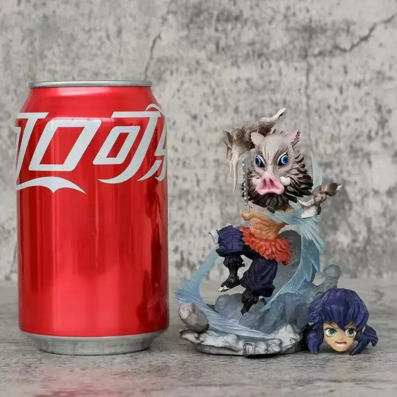 Hot 8-10CM Anime Demon Slayer Figure Kamado Tanjirou Agatsuma Zenitsu Nezuko Action Toy Warrior PVC Model Collectibl Toy Gifts
