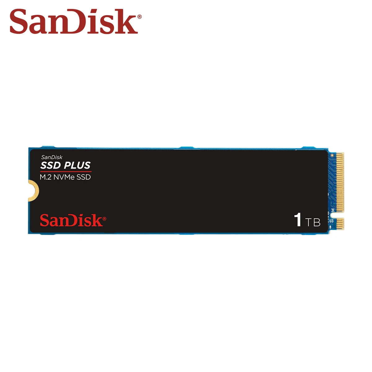 SanDisk M.2 2280 NVMe SSD PLUS PCIe Gen 3.0 Internal Solid State Drive 250GB 500GB 1TB 2TB Hard Disk Original Hard Drive for PC