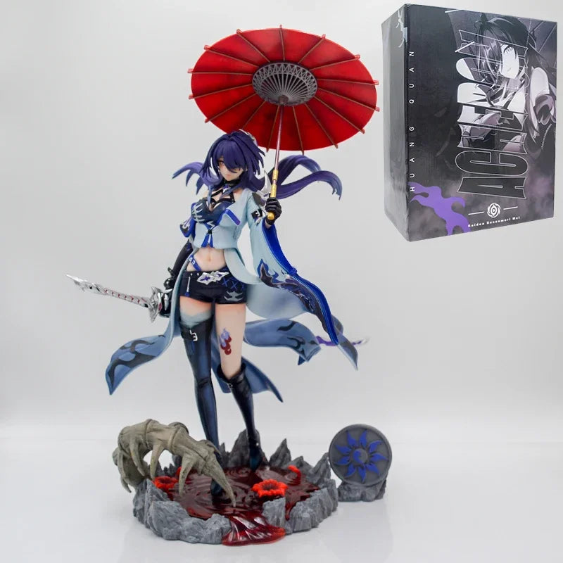 33cm Honkai Star Rail Firefly Anime Girl Figure Huang Quan/Acheron Action Figure Jingliu/Kafka Figurine Sexy Model Doll Toy Gift