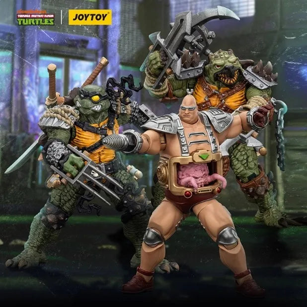 IN Stock JOYTOY 1/18 TMNT Ninja Tutles Source Articulated Action Figures Raphael Leonardo Donatello Kira Toys Model Gifts
