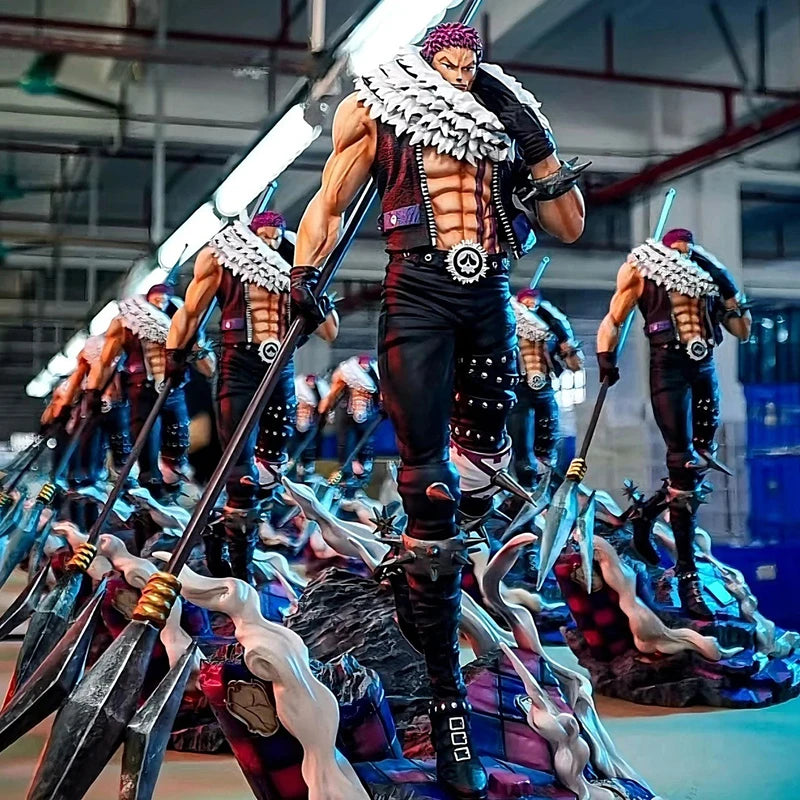 Статуя на JT 44см Аниме One Piece Фигурки Шарлот Катакури Екшън Фигурки Pvc Gk Голям размер Модел Кукла Колекция Орнамент Подарък