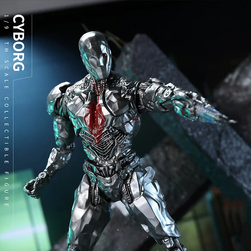 Fondjoy Genuine Model DC Cyborg 1/9 Scale Action Figure Anime Characters Victor "Vic" Stone Model Collectible Toys Boys Gifts