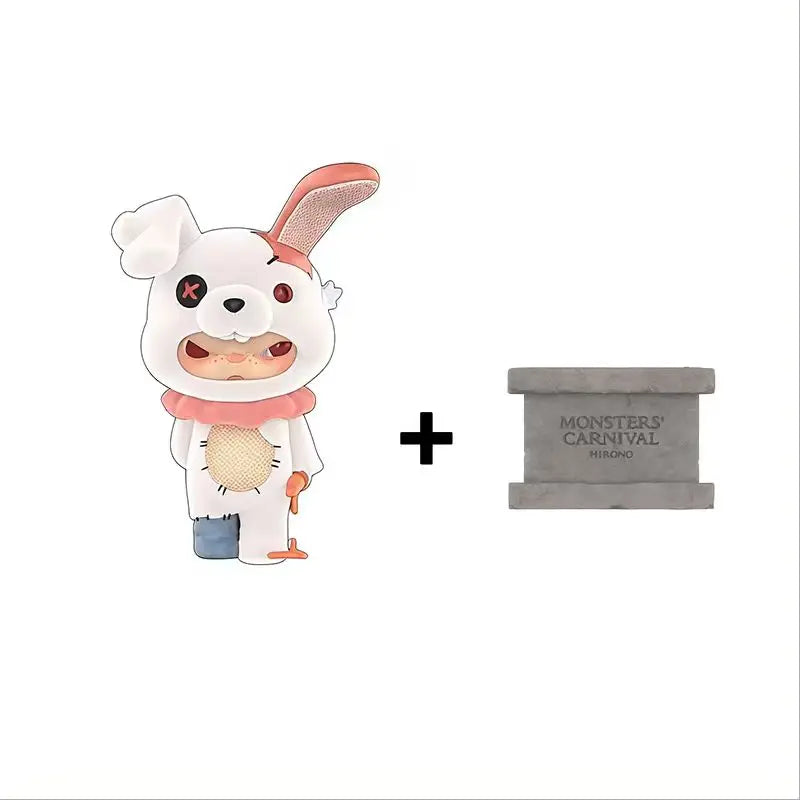 Echtes POP MART Hirono MONSTERS KARNEVAL V10 Serie Blind Box Anime Figur Sammlung Ornamente Halloween Geschenke