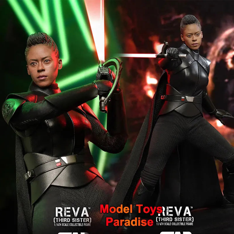 HotToys HT TMS083 1/6 Collectible Toys Reva Star Wars Obi-wan Third Sister Woman Soldier 12Inch Action Figure Model Fans Gifts