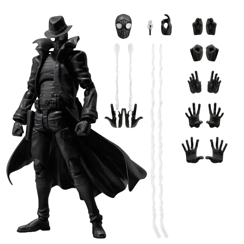 Spider Man Noir Marvel légende Peter Parker ultime noir Spider Man ténèbres SHF jouets figurine modèle enfants cadeau