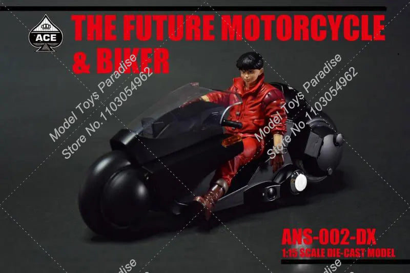 ACE TOYZ ANS-001 1/15 Scale Male Soldier Akira Future Motorcycle Combat Vehicle Driver Model Accessories Fit  Action Figure