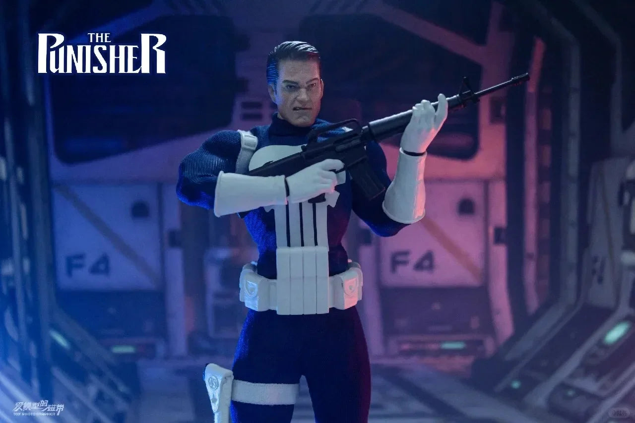 In Stock EKUAZ STUDIO EKS06 1/12 Scale Collectible Avengers Punisher Frank Castle Full Set 6inch Action Figure Model Toys Gifts