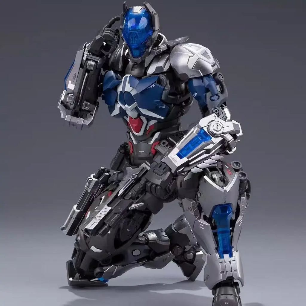 In Stock HEMOXIAN Arkham Knight Assembly Model YuanYe Over Zero Batman Action Figures 1/10 Plastic Model Gifts Toys
