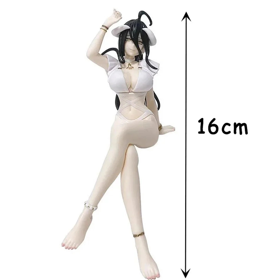 Overlord Albedo In Stock swimwear PVC Anime Action Figures Model Collection Ornament Anime Cartoon Model Toy Gift