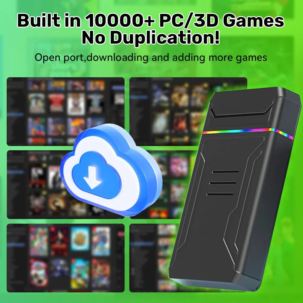 JMachen Launchbox 3TB Gaming HDD with 10107 Games 32 Emulators for XBOX/XBOX ONE/PS4/PS3/Switch/WiiU Game Console for Win8/10/11