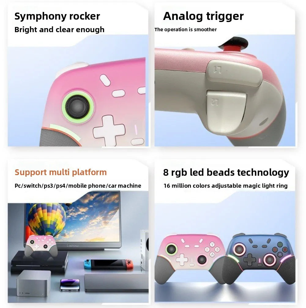 New X9 Wireless Bluetooth Gamepad Switch PC PC Version Android iOS Controller Game Controller