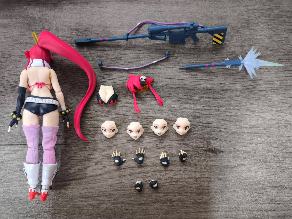 In Stock Tengen Toppa Gurren-Lagann Yoko Littner Loose Figures Genuine Aniplex Buzzmod 15cm Action Model Yoko Figurine Toy Gift
