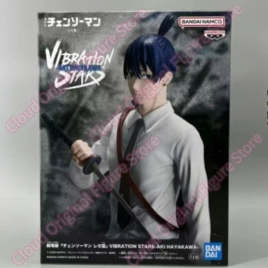 In Stock 100% Original BANDAI VIBRATION STARS Chainsaw Man – The Movie：Reze Arc Hayakawa Aki Anime Figures Toy Decoration