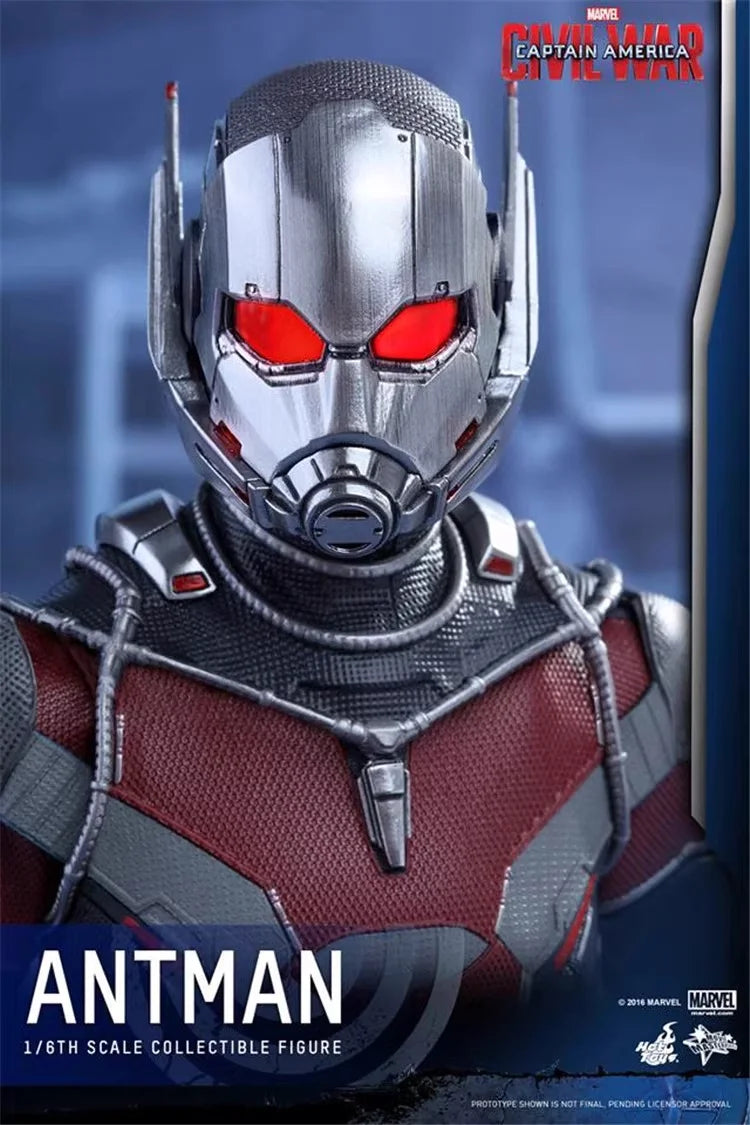 HOTTOYS Original HT MMS362 1/6 Collectible ANT-Man Action Figure Captain American 3 Civil War 12" Full Set Soldier Model