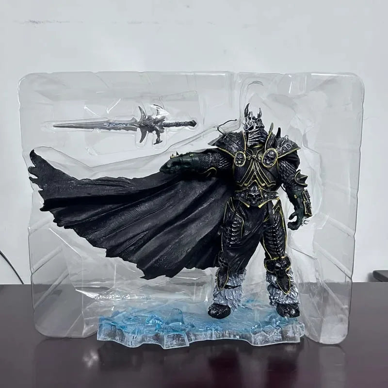 WOW-Charakter FALL OF THE LICH KING ARTHAS ACTIONFIGUR World of Warcraft Spielperipheriegeräte DC Lich King Illidan Anime-Figuren