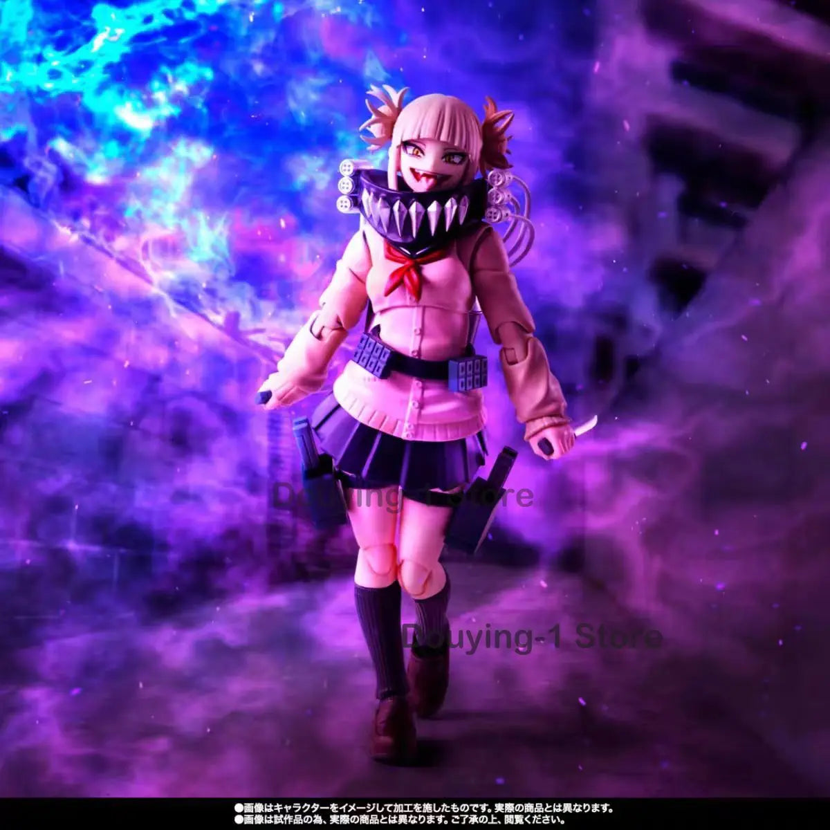 Pre-sale Bandai Original SHF My Hero Academia Toga Himiko  Anime Action Collection Figures Model Toys PVC Gift