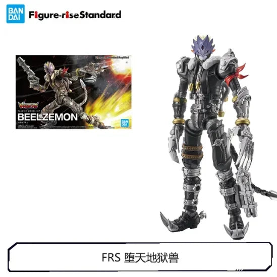 Bandai 62080 Figure-Rise Digimon Adventure Beelzemon Assembly Plastic Model Kit Action Toy Figures Christmas Toy To Friend Gift