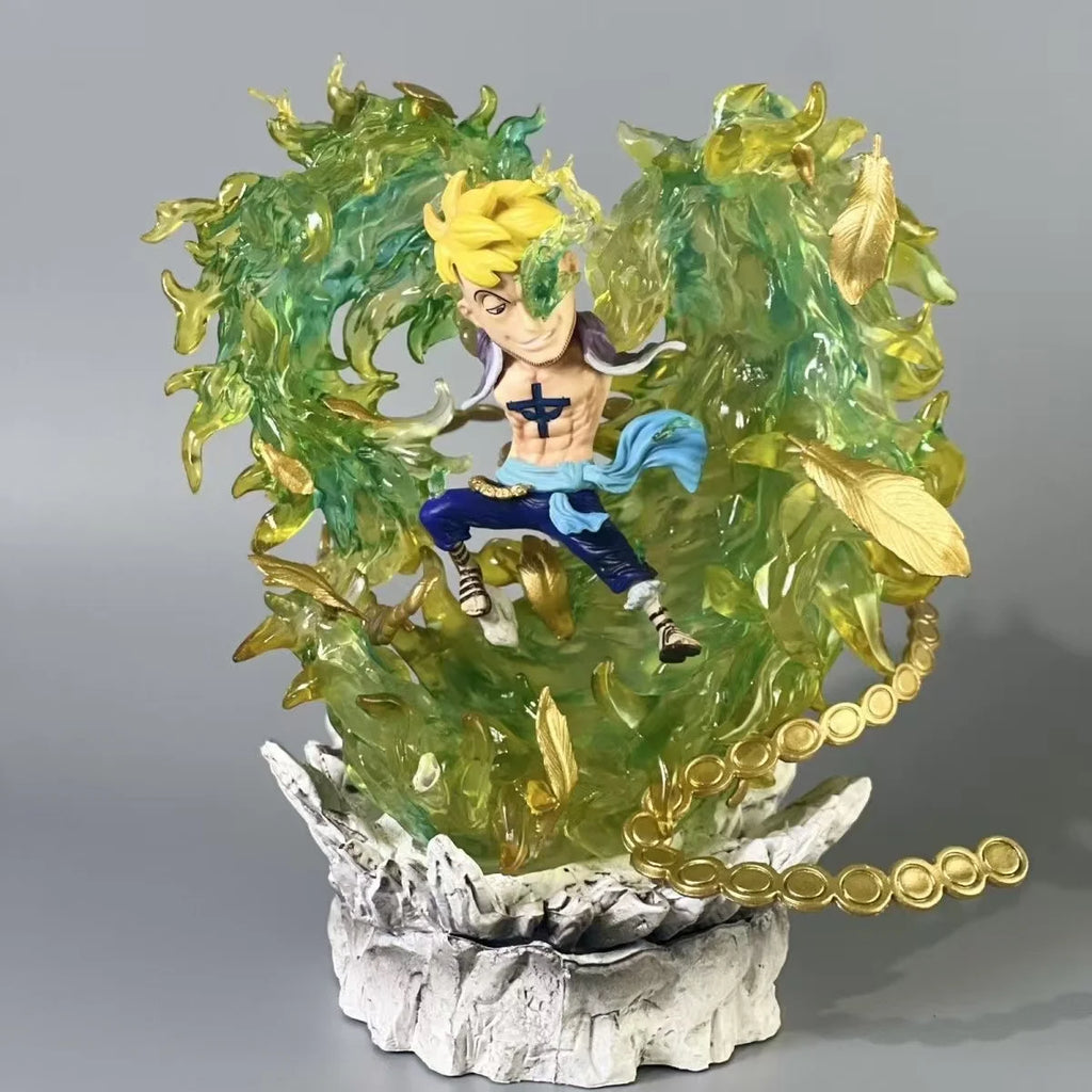 One Piece Аниме Фигурка Маршал Д. Тич Фигурки Черна брада PVC GK Марко Статуя Модел Колекция Настолна украса Коледни подаръци