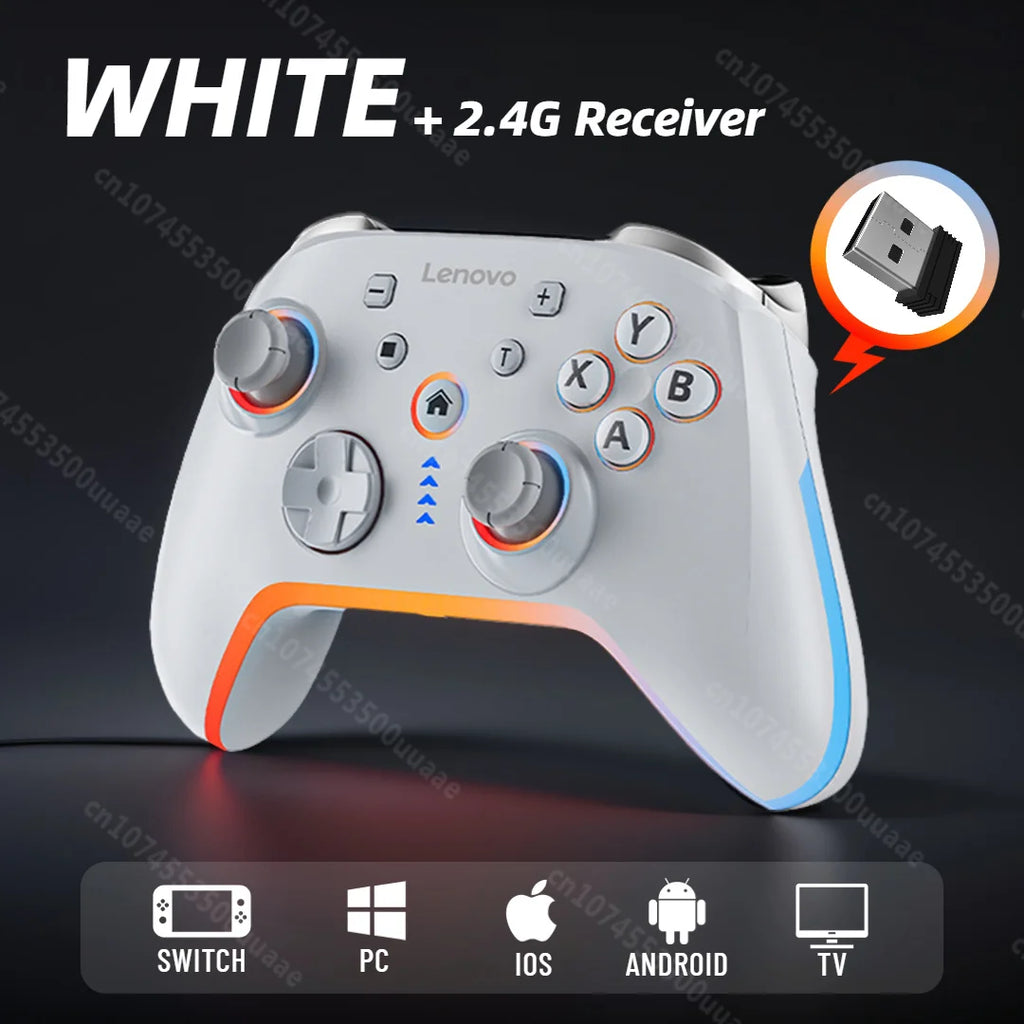 Lenovo S03 Wireless Gamepad for Switch/2/OLED/Lite iPhone Android Cell Phones PC Dual Hall Effect Joystick Video Game Controller